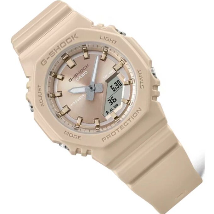 Montre Classique - CASIO G-SHOCK - GMA-P2100ST-9ADR - Unisexe - Résistante, Élégante, Polyvalente, Durable - Acier Inoxydable - Dorée