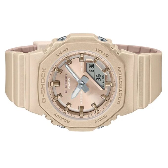 Montre Classique - CASIO G-SHOCK - GMA-P2100ST-9ADR - Unisexe - Résistante, Élégante, Polyvalente, Durable - Acier Inoxydable - Dorée