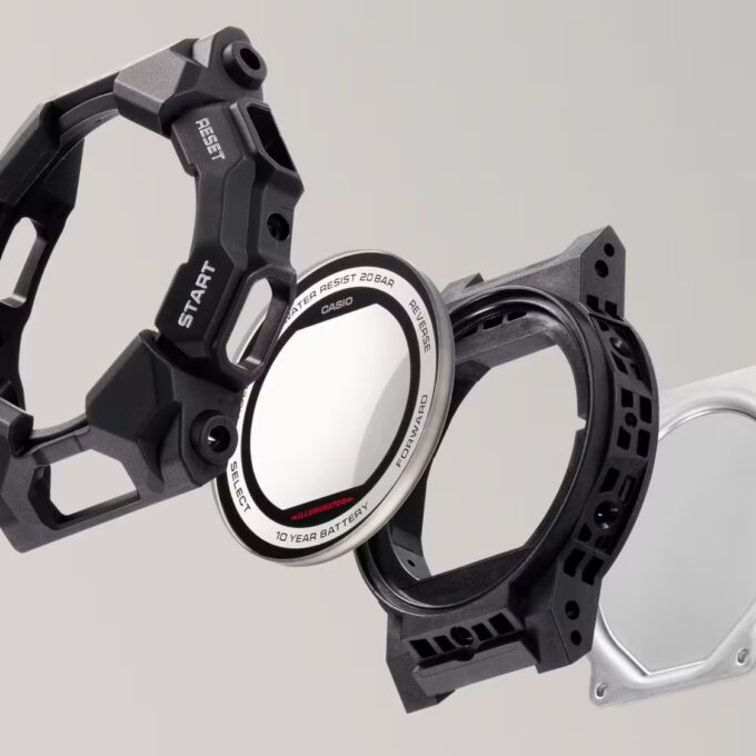 Montre Analogique-Digitale - G-SHOCK - Homme - Résistante aux Chocs, Étanche 200m, Batterie 10 Ans, LED Haute Luminosité - Bio-résine - Noir - Référence GA-010-1ADR