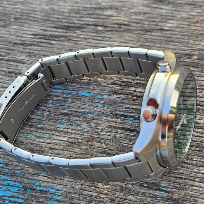 Montre Classique Homme - Casio Edifice EFV-C120D-3ADF - Acier Inoxydable, Bracelet Métal, Multifonction, Étanche, Cadran Vert