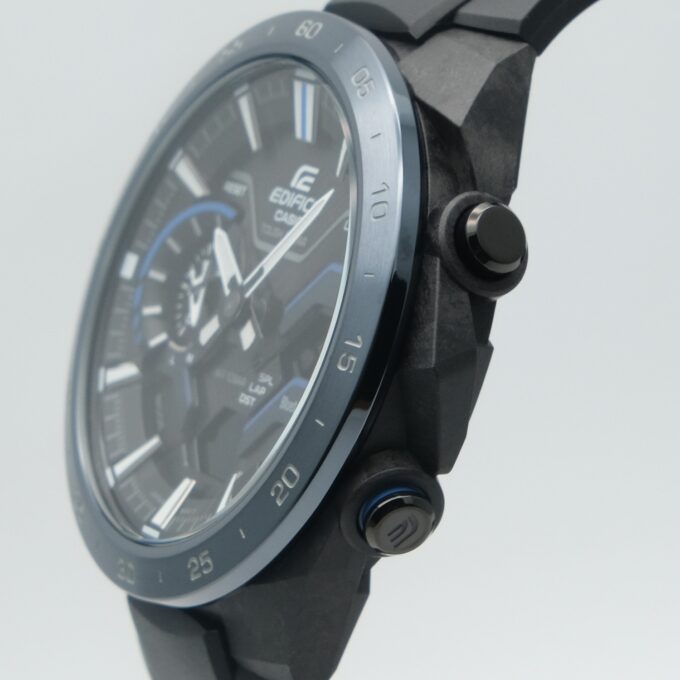 Montre Classique Homme - Casio Edifice - ECB-2200PB-1ADF – Bluetooth, Chronographe, Résine, Noir – Référence ECB-2200PB-1ADF