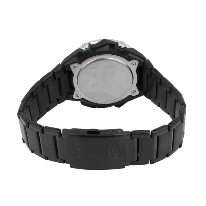 Montre Classique Homme - Casio EDIFICE - ECB-2200DD-1ADF – Acier Inoxydable, Chronographe, Étanche, Bracelet Métal – Argent – Référence ECB-2200DD-1ADF