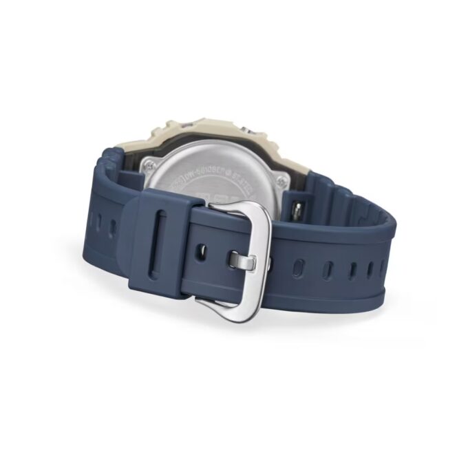 Montre Classique Homme - Casio G-Shock DW-5610BEP-2DR - Résistante aux chocs, Étanche 200m, Bracelet Résine, Bleu - Boutique Aïwatch