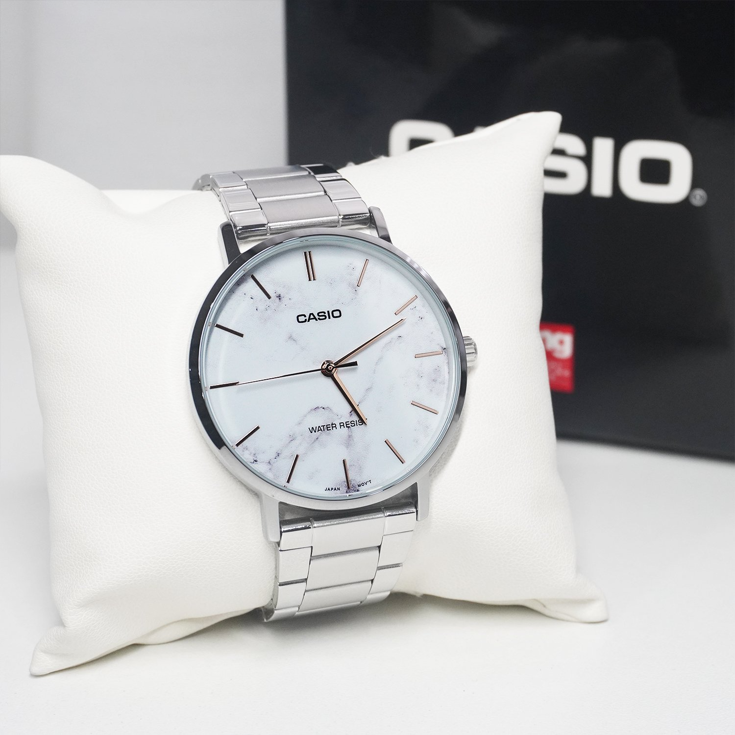 casio enticer hommes analogique cadran blanc hommes mtp vt01dm 7audf