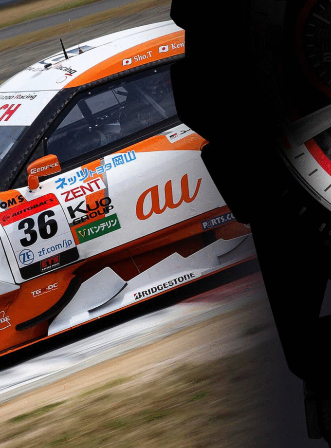 Casio Edifice x Montre Tom's Toyota EFS-S641TMS-1ADR - Motorsports en édition limitée - Cuir véritable - Solaire