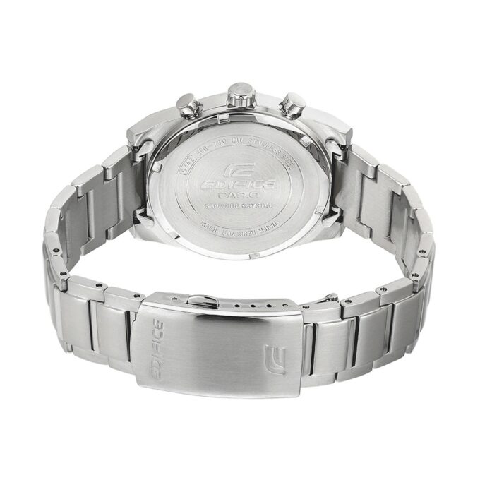 Montre Classique Homme Casio EFB-730D-2AVUDF – Acier Inoxydable, Bracelet Métal, Étanche, Design Élégant – Bleu Argent – Référence EFB-730D-2AVUDF