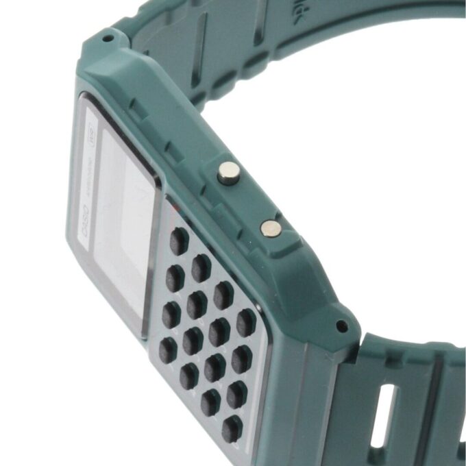 Montre Casio Vintage Homme Digital Multifonction, Résistante à leau, Bracelet Silicone, Affichage LED, Référence CA-53WB-3BDF