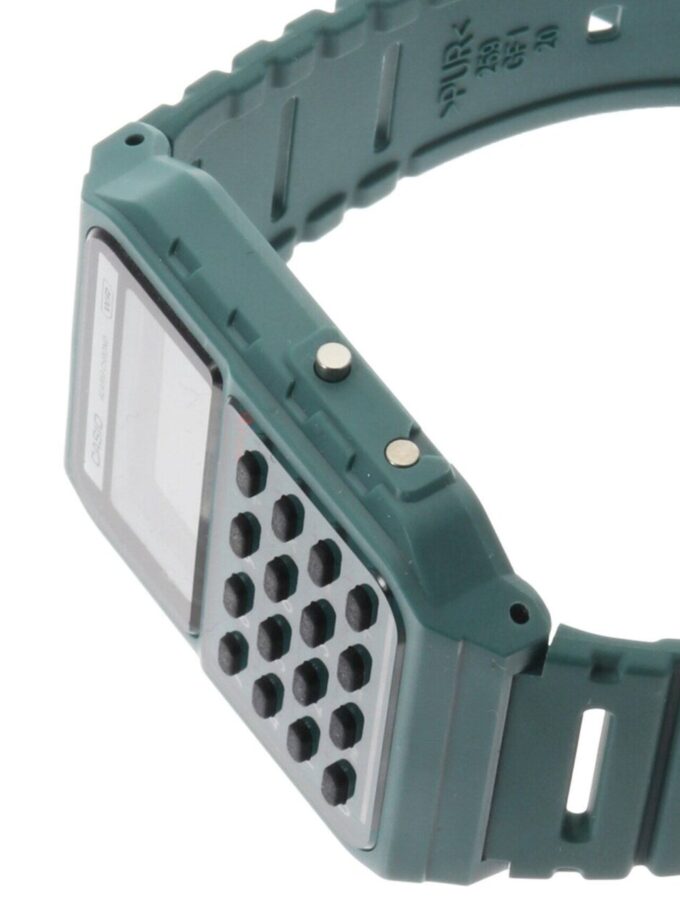 Montre Casio Vintage Homme Digital Multifonction, Résistante à leau, Bracelet Silicone, Affichage LED, Référence CA-53WB-3BDF