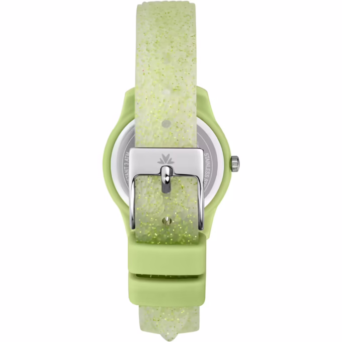 Montre Femme Morellato Doux - Boîtier Synthétique Vert 32mm - Bracelet Polyuréthane - Quartz - Étanche 3 ATM - Garantie 2 ans - R0151163520