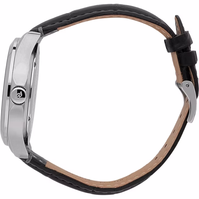 Montre Philip Watch Blaze - Homme - Sport, Acier inoxydable, Bracelet cuir noir, Quartz - Boîtier 46,7 x 41 mm - Noir - R8251165048