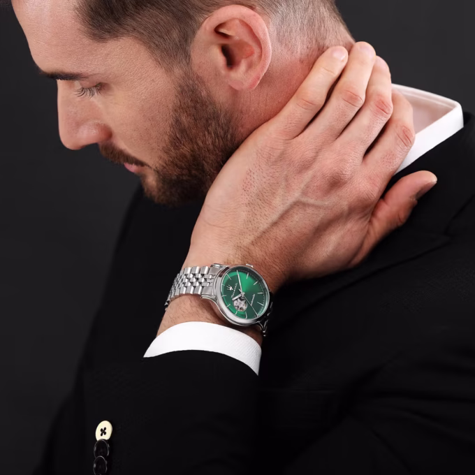 Montre Maserati - Homme - Automatique, Analogique, Verre Minéral, Acier Argenté, 42 mm, Boucle Déployante - R8823118010