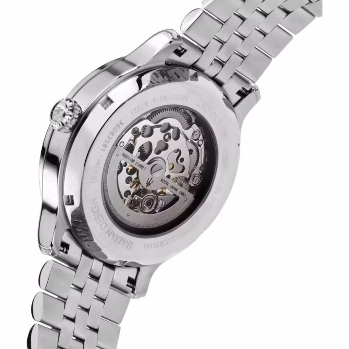 Montre Maserati - Homme - Chronographe, Étanche, Automatique, Luxe - Acier Inoxydable - Noir - R8823118016