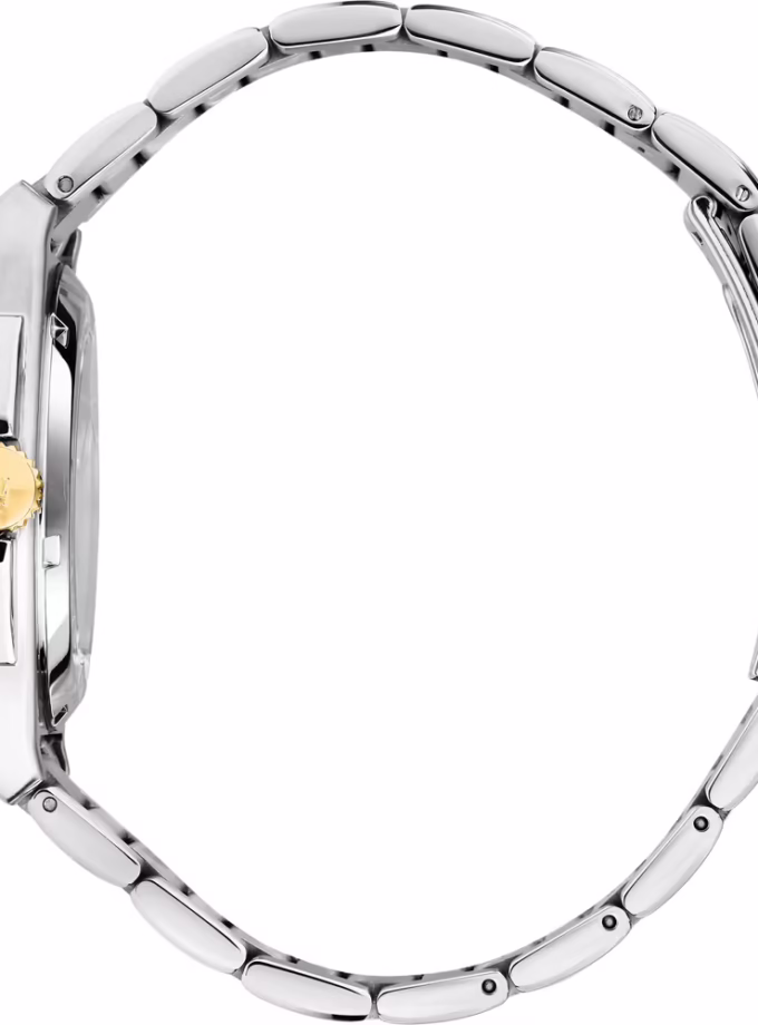 Montre Automatique Maserati - Homme - Étanche 100m, Cadran Noir à Cœur Ouvert, Boîtier Rond 41mm - Acier Inoxydable - Bracelet Argent-Or - R8823152001