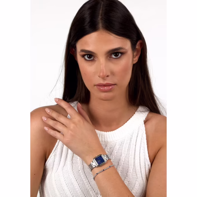 Montre Morellato Dafne Femme - Quartz, Étanche 3 ATM, Boîtier 31x24mm, Garantie 2 ans - Acier Inoxydable - Argent - R0153175510