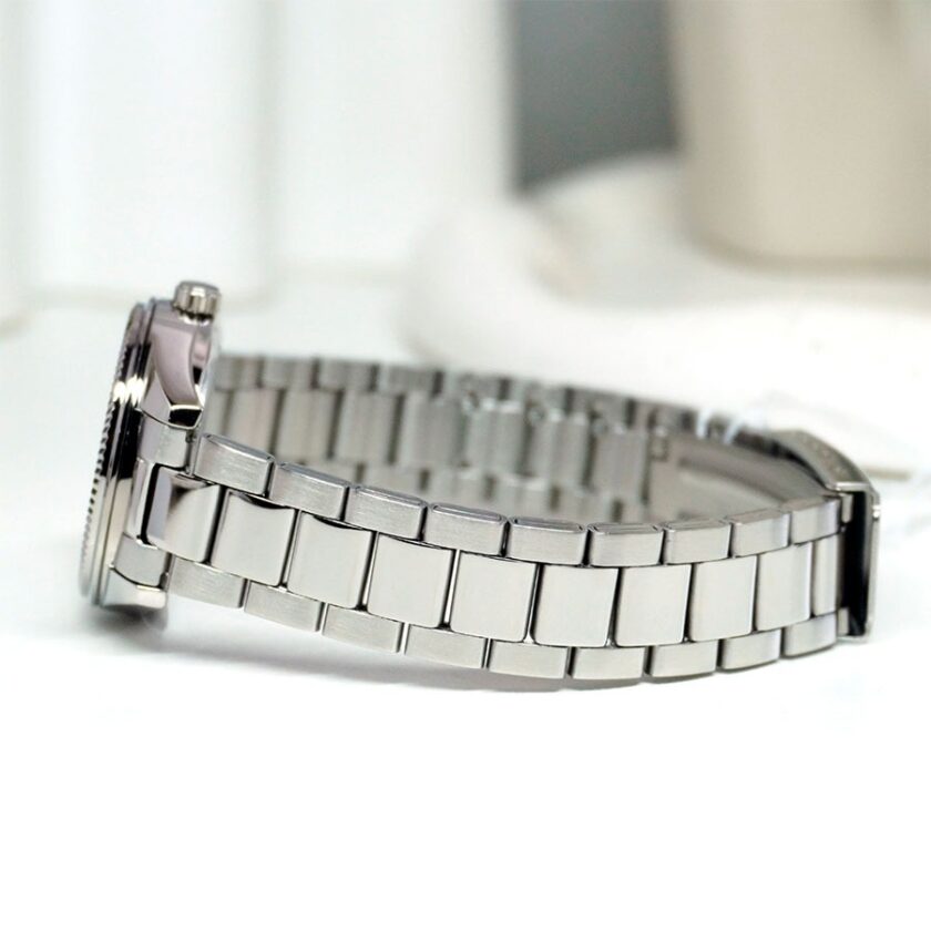 montre casio ltp 1302dd 4a2vdf femme bracelet acier inoxydable, résistance 50m, affichage analogique, verre minéral placage ionique rose gold ltp 1302dd 4a2vdf
