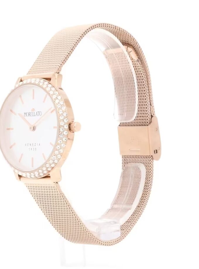 montre morellato femme quartz r0153161504 acier inoxydable, multicolore, affichage analogique numérique, verre minéral, bracelet 22mm, année 2019