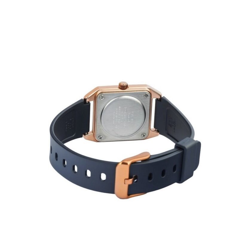 montre homme casio aluminium, résine, verre minéral résistance à l’eau 50m, précision ±20s/mois marron mtp b170 5evdf