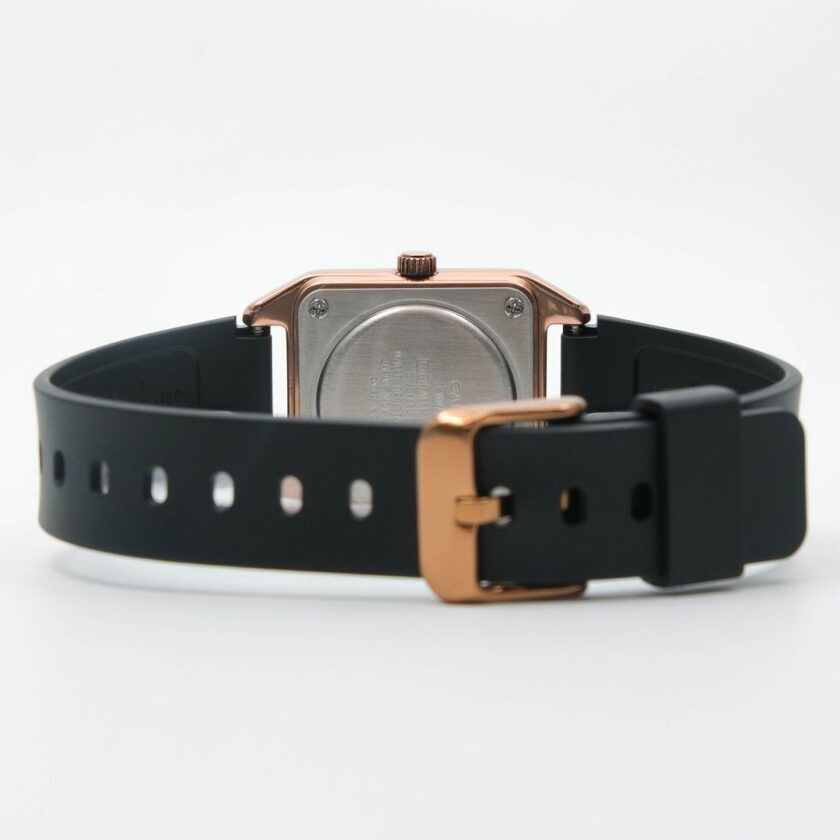 montre homme casio aluminium, résine, verre minéral résistance à l’eau 50m, précision ±20s/mois marron mtp b170 5evdf