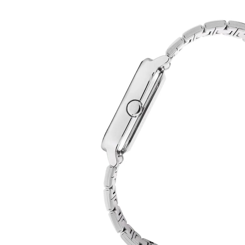 montre homme casio mtp m305d 1avdf – phase de lune, date, jour, acier inoxydable, bracelet acier, verre minéral, 50m étanche