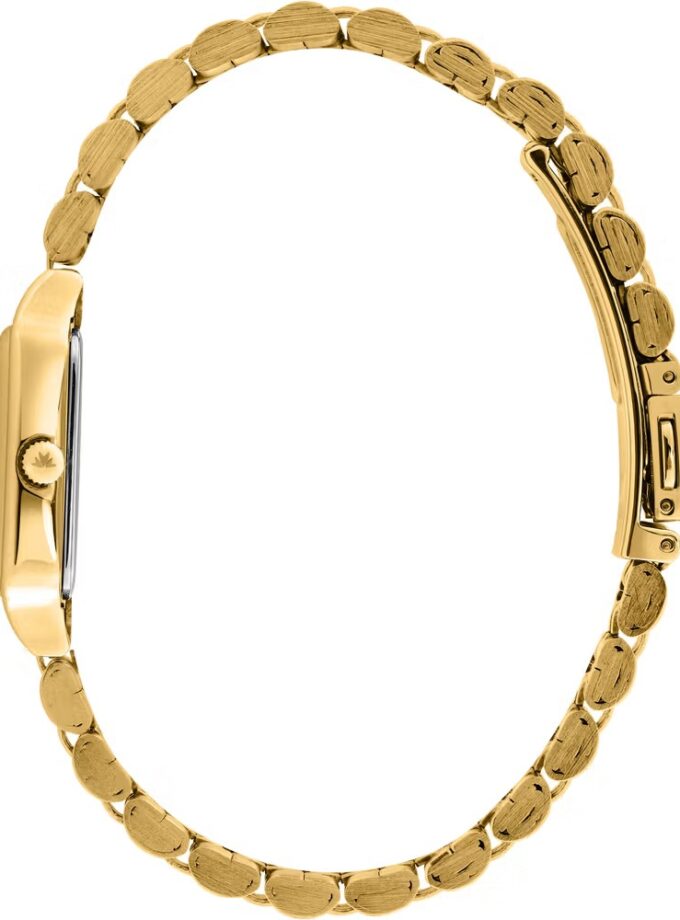Montre femme Morellato Dafne acier inoxydable Doré, boîtier 31x24mm, verre minéral, bracelet acier, quartz, étanche 3 atm, boucle déployante, garantie 2 ans, réf. R0153175507