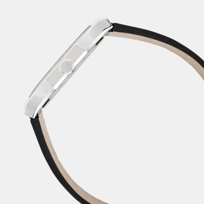 Montre Homme CASIO MTP-E735L-8AVDF – cadran gris foncé, bracelet cuir, style élégant, affichage analogique – cuir – gris foncé – MTP-E735L-8AVDF