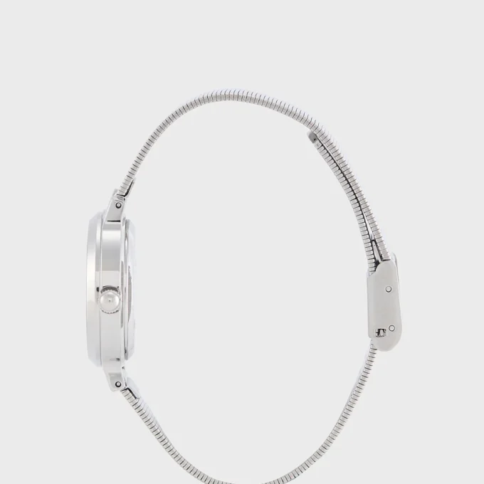 Montre Femme Casio LTP-B170D-4BVDF – Acier Inoxydable, Bracelet Maille, Verre Minéral, Etanche 50m, Précision ±20s/mois, Autonomie 3 ans – Argenté