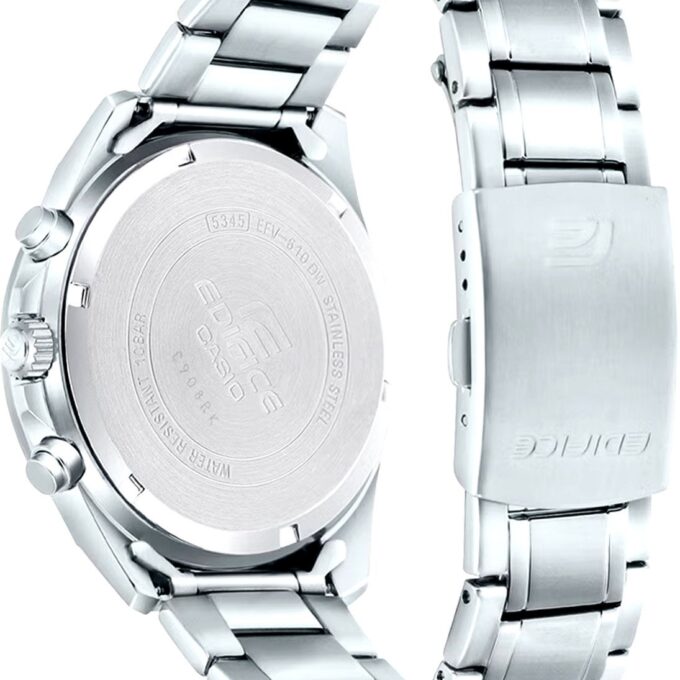 Montre chronographe homme Casio ED663 EFV-610DE-3AUDF – Acier inoxydable – Bleu – Analogique – 130g – Pile incluse – Origine Chine