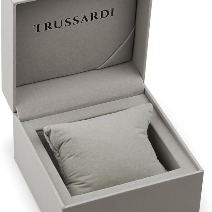 Montre Femme - Trussardi - Analogique, Temps et Date, Collection City Life, Bracelet Acier - Argenté - R2453170506