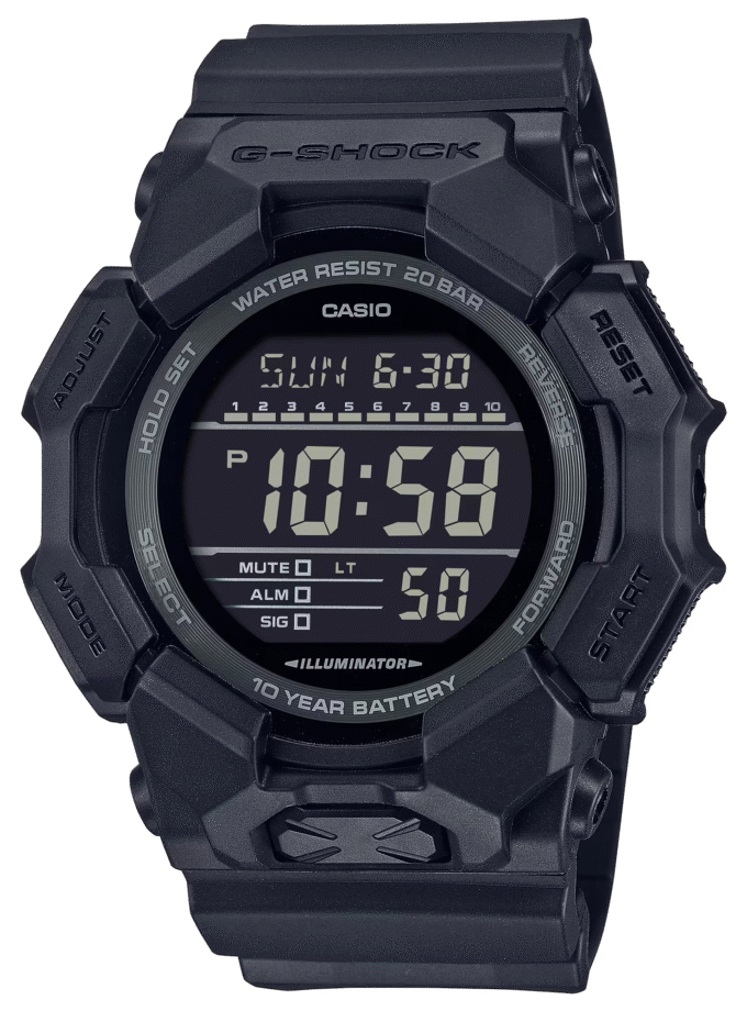 montre-g-shock-homme-super-illuminator-heure-universelle-chronometre-compte-a-rebours-5-alarmes-calendrier-format-1224h-gd-010-1a1dr-gd-010-1a1dr
