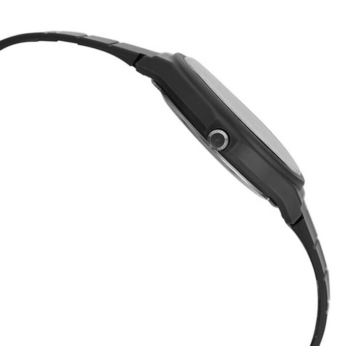 Montre Classique Unisexe Casio MQ-24 – Résine Biosourcée, Quartz Analogique, Design Minimaliste, Cadran Monochrome à Index Simples, Bracelet Écologique – MQ-24B-8BDF