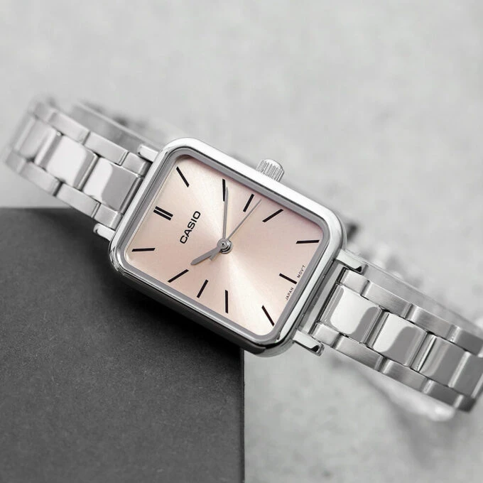 aiwatch_LTP-V009D-4EUDF - Montre Femme Casio - LTP-V009D-4EUDF - Bracelet en acier inoxydable - Résistant à l'eau