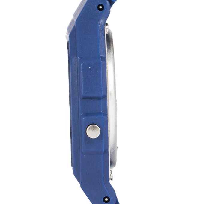 Montre Casio - Unisexe - Chronomètre 1/100e, Alarme quotidienne, Éclairage LED, Calendrier automatique - Résine bio - Vert - F-91WB-2A1DF