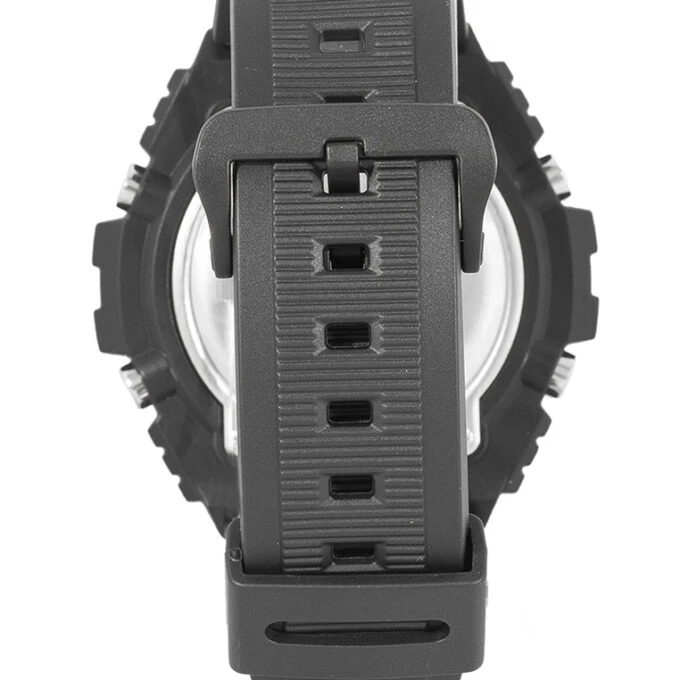 Montre Homme Casio Hommes - Cadran Analogique Numérique - Bracelet de Résine - MWQ-100-2AVDF - Noir