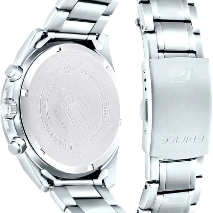 Montre chronographe homme Casio ED663 EFV-610DE-3AUDF – Acier inoxydable – Bleu – Analogique – 130g – Pile incluse – Origine Chine