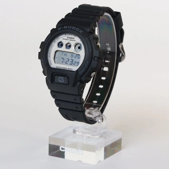 Montre Casio G-Shock Homme DW-6900WD-1DR – Résistante aux chocs, Étanche 200m, Chronomètre, Alarme – Résine – Noir – Référence DW-6900WD-1DR