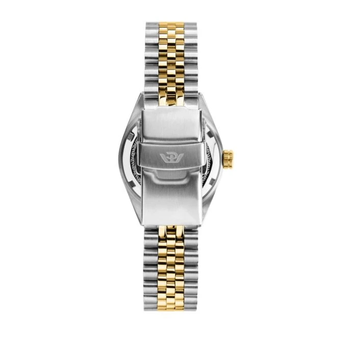Montre Femme Philip Watch Caribe - Heure et date - Acier inoxydable, 31 mm, Cristal de saphir, Traitement antireflet, Boucle de plongée c, Boutons et verrouillage de sécurité Étanche 10 ATM, Argent - R8253597656