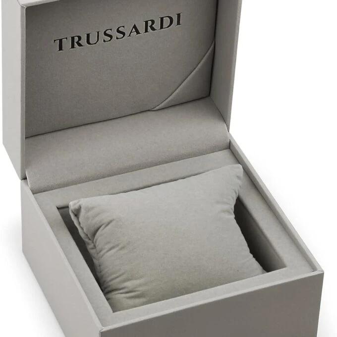 Montre Femme - Trussardi - Analogique, Temps et Date, Collection City Life, Bracelet Acier - Argenté - R2453170506
