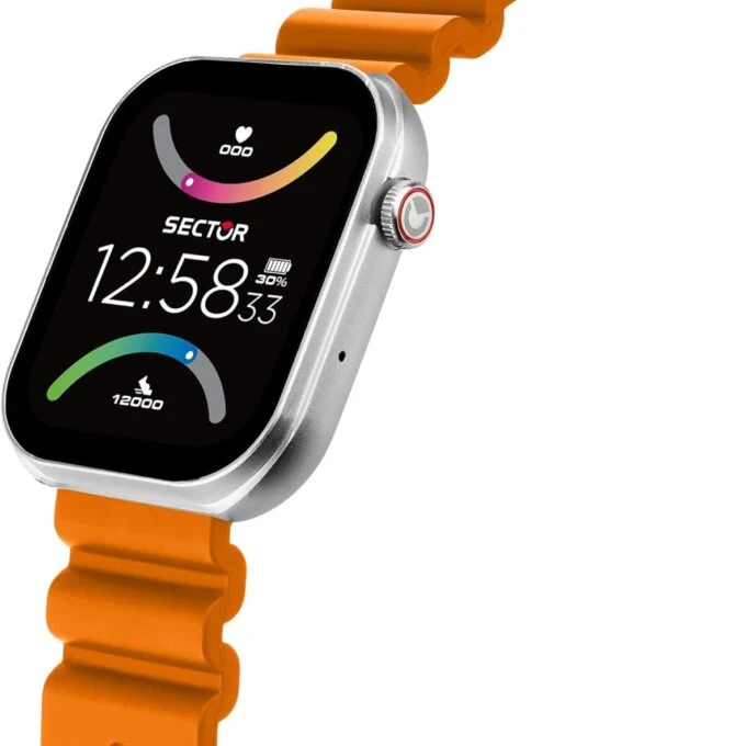 Montre Connectée Homme - Sector S03 - Quartz, Étanche 5ATM, Bracelet Métal Or, Verre Minéral - Référence R3251295003