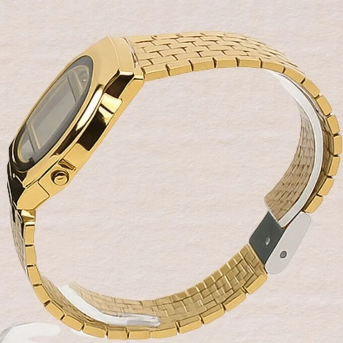 Casio Montre Homme A171WEG-9ADF - Bracelet en Acier Inoxydable - Or