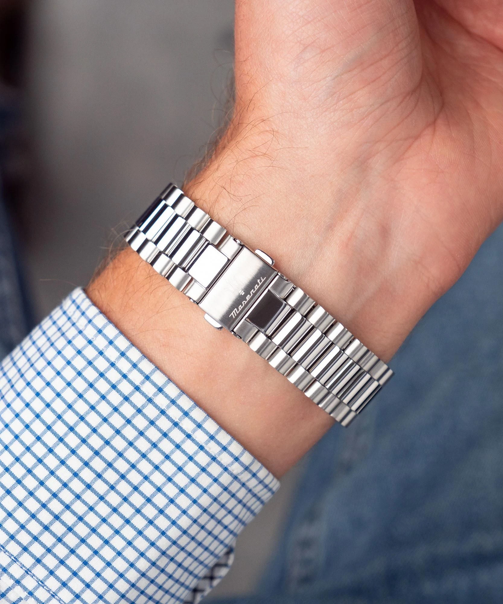 montre homme maserati sorpasso – r8873624002 – bracelet en cuir – boucle déployante à sécurité – poids 125 g