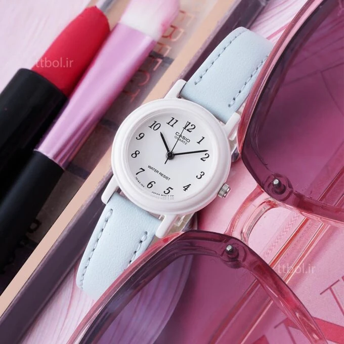 Montre Jeunesse Casio - LQ-139L-2BDF - Bracelet en Cuir bleu - Affichage analogique - Résistant à l'eau