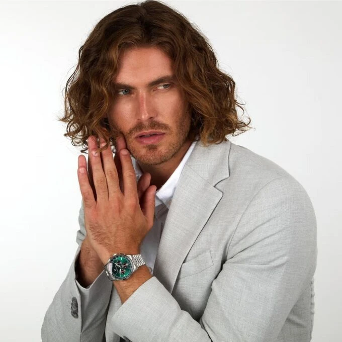 Montre Homme Maserati Sorpasso – R8873624002 – Bracelet en Cuir – Boucle Déployante à Sécurité – Poids 125 g