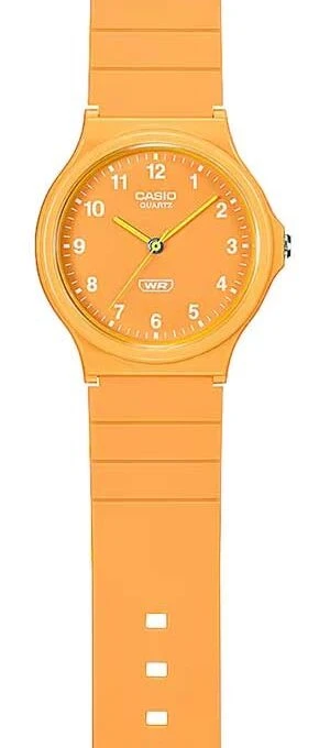 Montre analogique homme Casio MQ-24B-9BDF – Résine biosourcée, Étanche, Précision ±20s/mois, Bracelet 145-205mm, Verre résine, 3 ans batterie – Noir