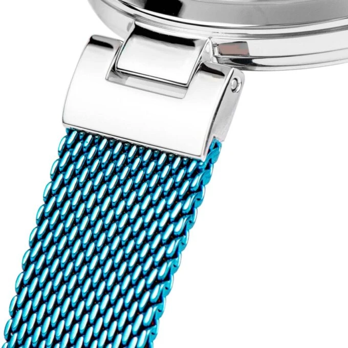 Montre Femme Jacques Lemans Milano 1-2001N - Bracelet en Acier Inoxydable - Verre Cristal crystaltex durci - Affichage analogique - Résistant à l'eau