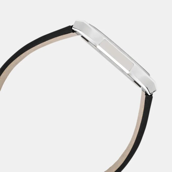 Montre Homme CASIO MTP-E735L-8AVDF – cadran gris foncé, bracelet cuir, style élégant, affichage analogique – cuir – gris foncé – MTP-E735L-8AVDF