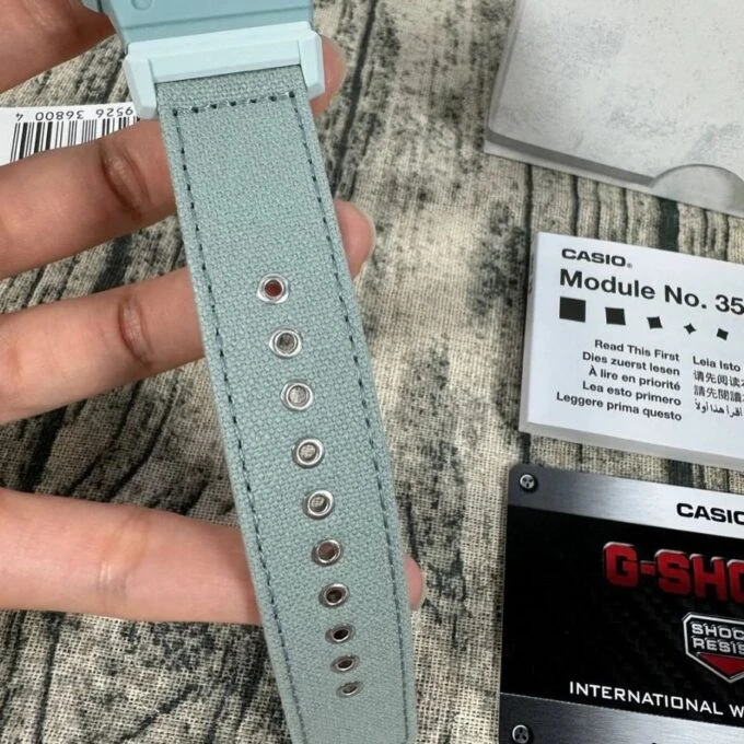 Montre GMD-S5600CT-3DR - Casio G-SHOCK - Homme - Design Classique, Résistante aux Chocs, Étanche, Multifonction - Résine - Vert - Référence GMD-S5600CT-3DR