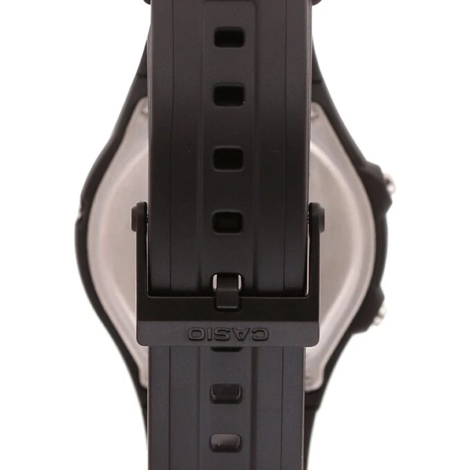 Montre CASIO Unisexe - Bracelet Noir En Resine - Cadran Blanc - Boitier En Resine - 12 Mois De Garantie - AW-90H-7BVDF