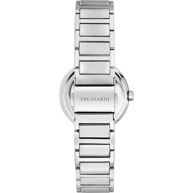 Montre Femme Trussardi Quartz - Acier Inoxydable Cadran Blanc 32mm Bracelet 18mm réf. R2453171506
