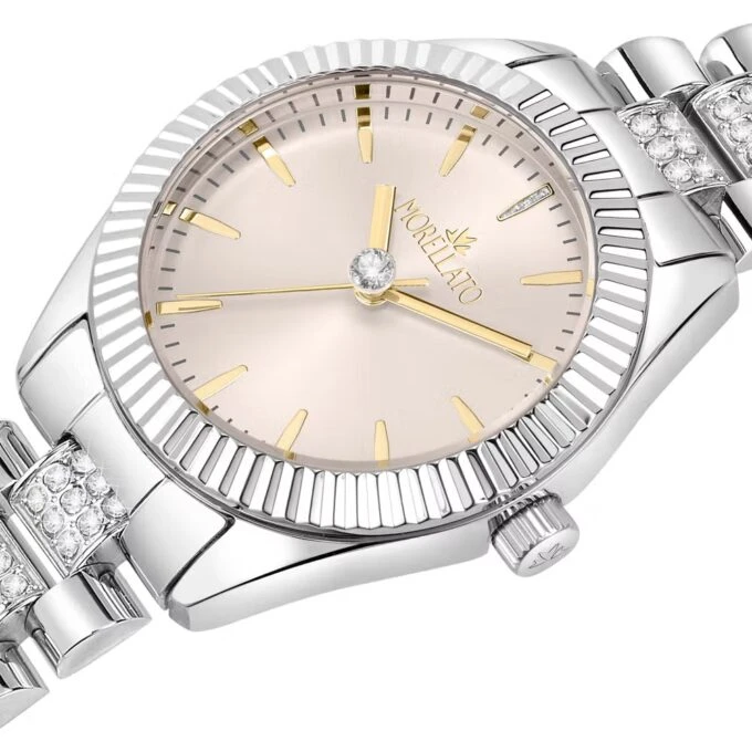 Montre Femme Morellato – R0153165531 – Bracelet en Métal – Affichage Analogique – Résistante à l’Eau 3 ATM