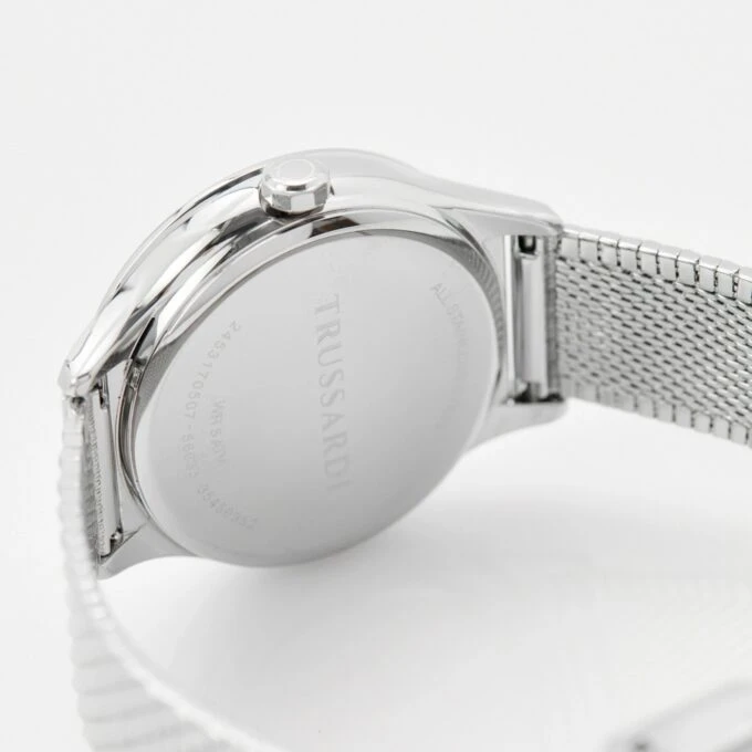 Montre Femme Trussardi City Life – Analogique, Date et Heure, Bracelet Acier – Montres – Argenté – R2453170507